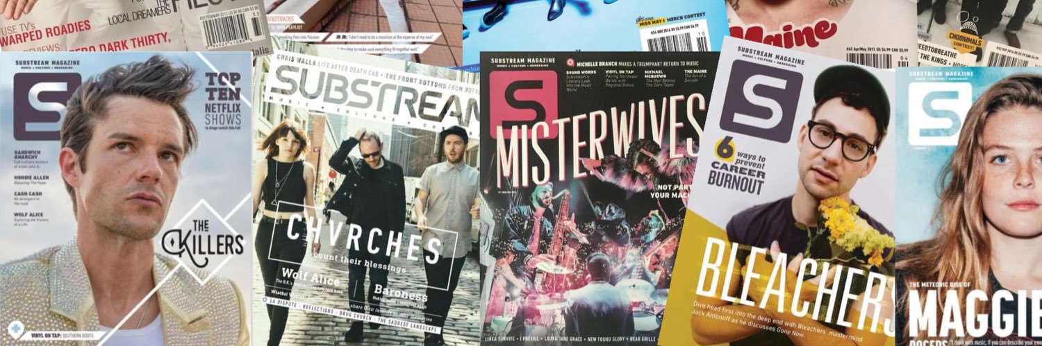 Substream Magazine banner