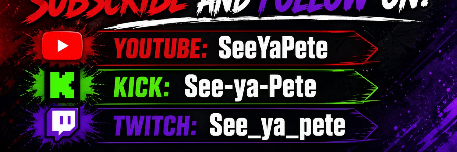 SeeYaPeteOfficial banner