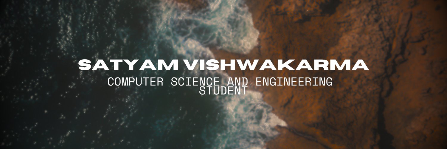 Satyam Vishwakarma banner