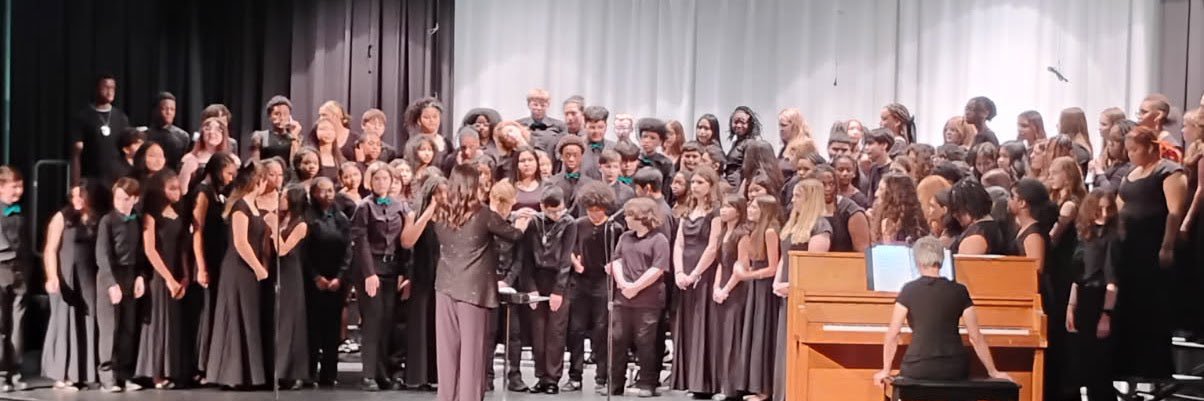 Durant Road Middle School Chorus banner