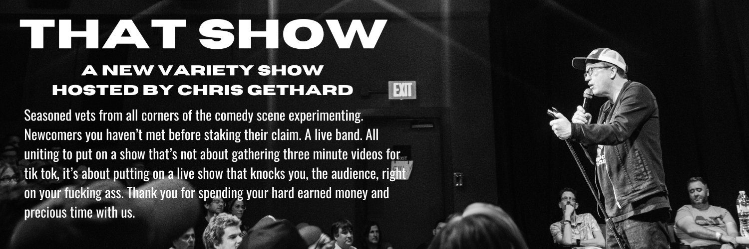 Chris Gethard's banner