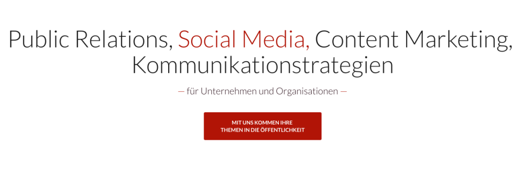 Veritas Public Relations banner