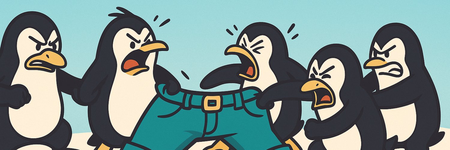 PantslessPengu's profile banner image