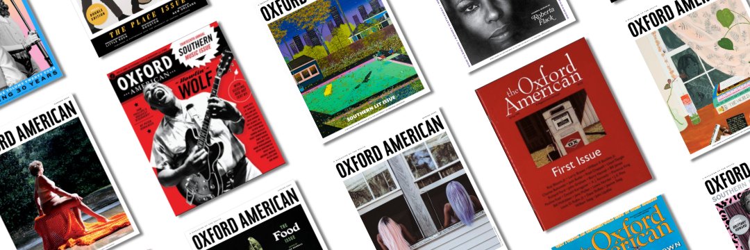 Oxford American's banner
