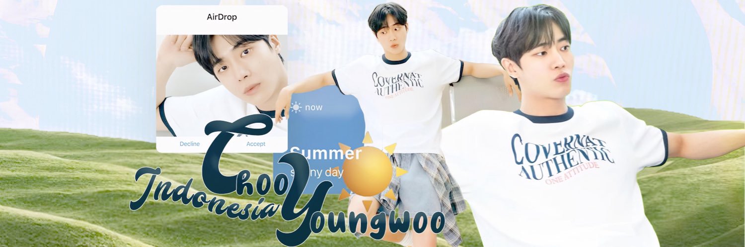 Choo Youngwoo Indonesia's banner