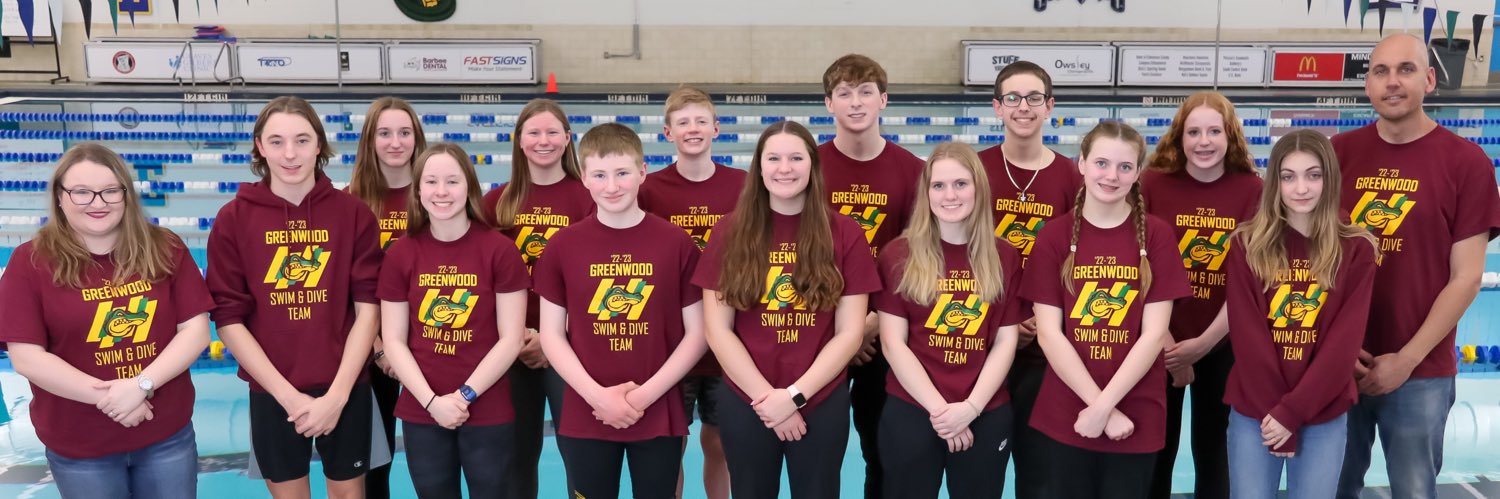 Greenwood Swimming banner