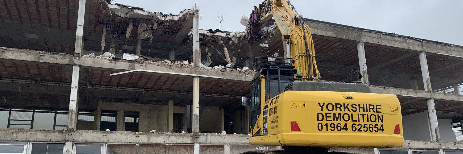 Yorkshire Demolition banner