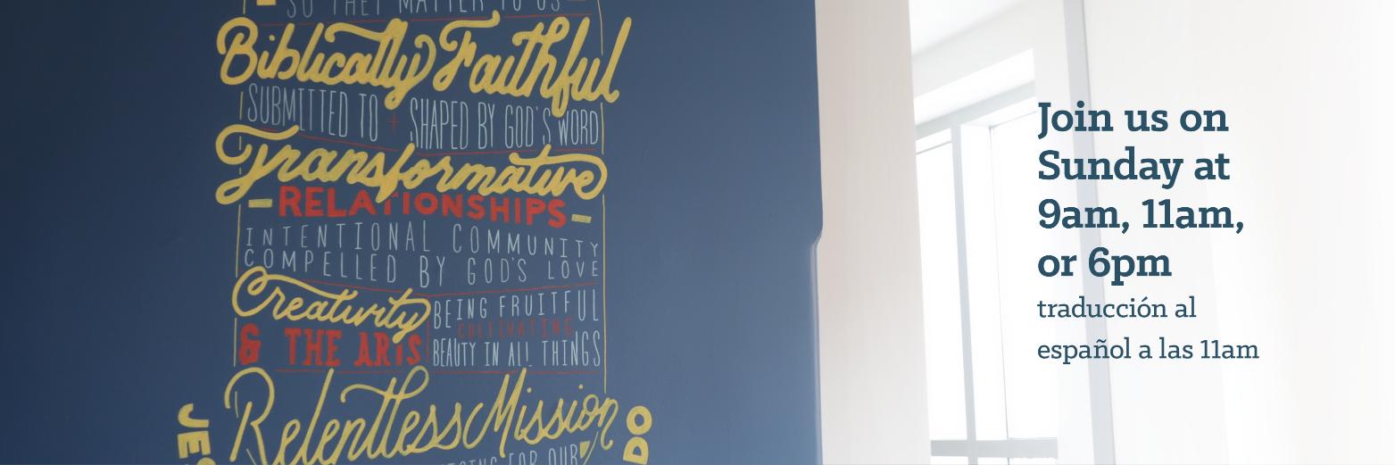 Sojourn Church Midtown banner