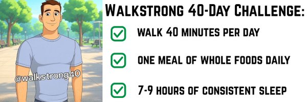 walkstrong40 Profile Banner
