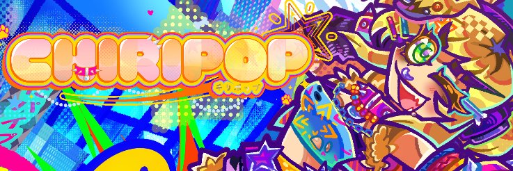 CHIRIPOP!! 🌟🎡 || THEME PARK V-TUBER banner