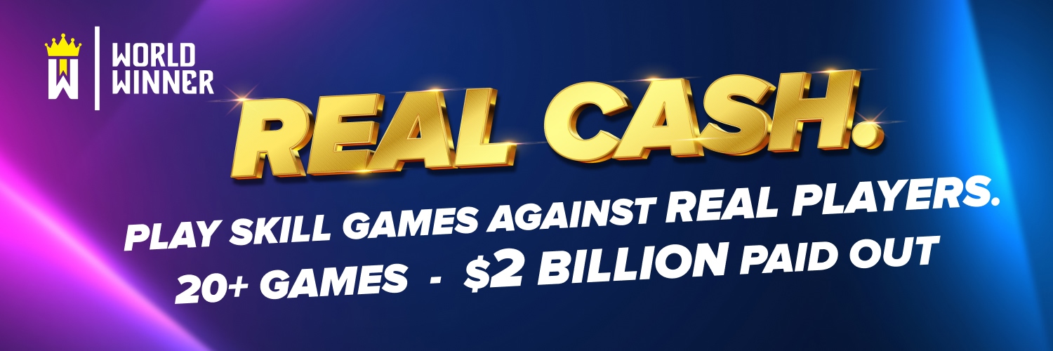 WorldWinner's profile banner image