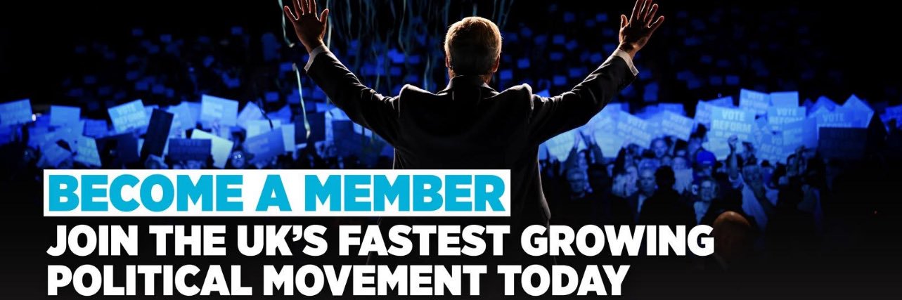 Reform UK - Monmouthshire & Torfaen banner