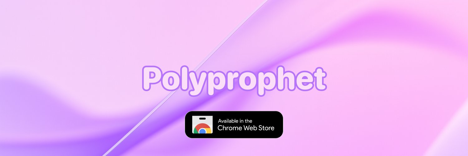 Polyprophet — Your Edge on Polymarket banner