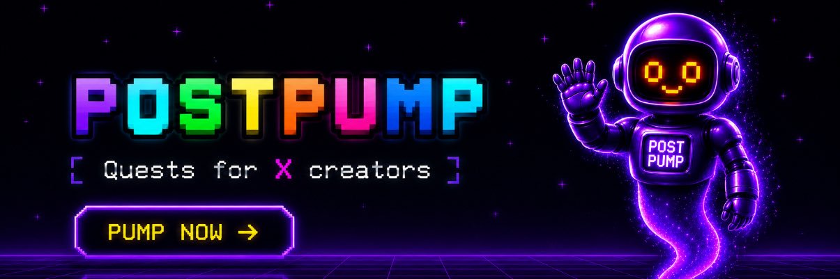 Postpump banner
