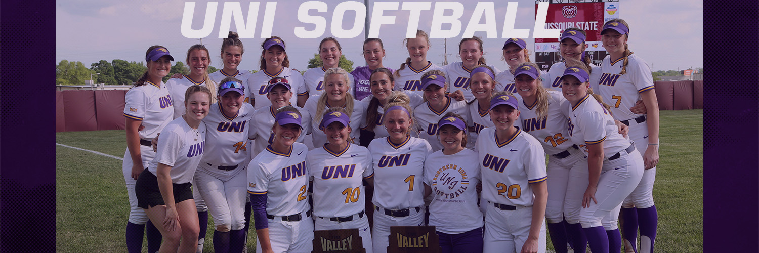 UNI Softball banner