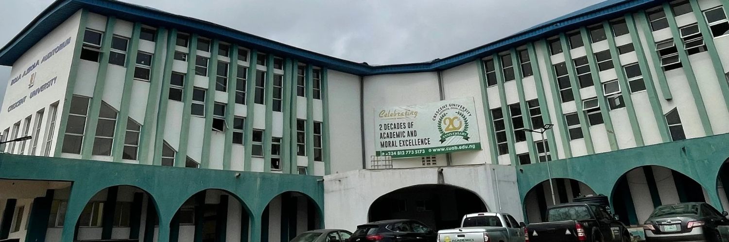 Crescent University, Abeokuta Nigeria banner