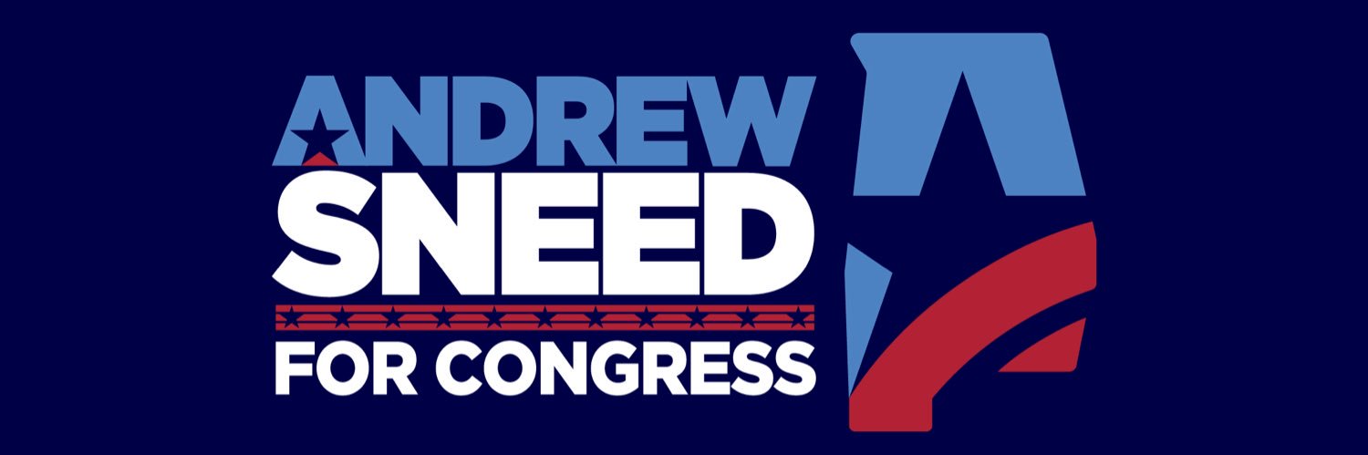 Andrew Sneed for Congress banner