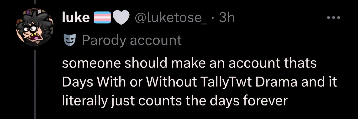 Days With or Without TallyTwt Drama's banner