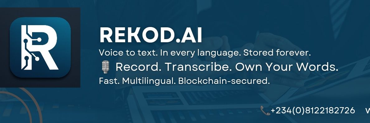 Rekod.AI banner