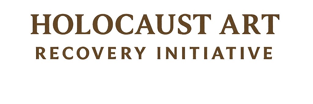 Holocaust Art Recovery Initiative banner
