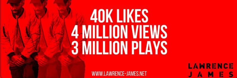 Lawrence James banner