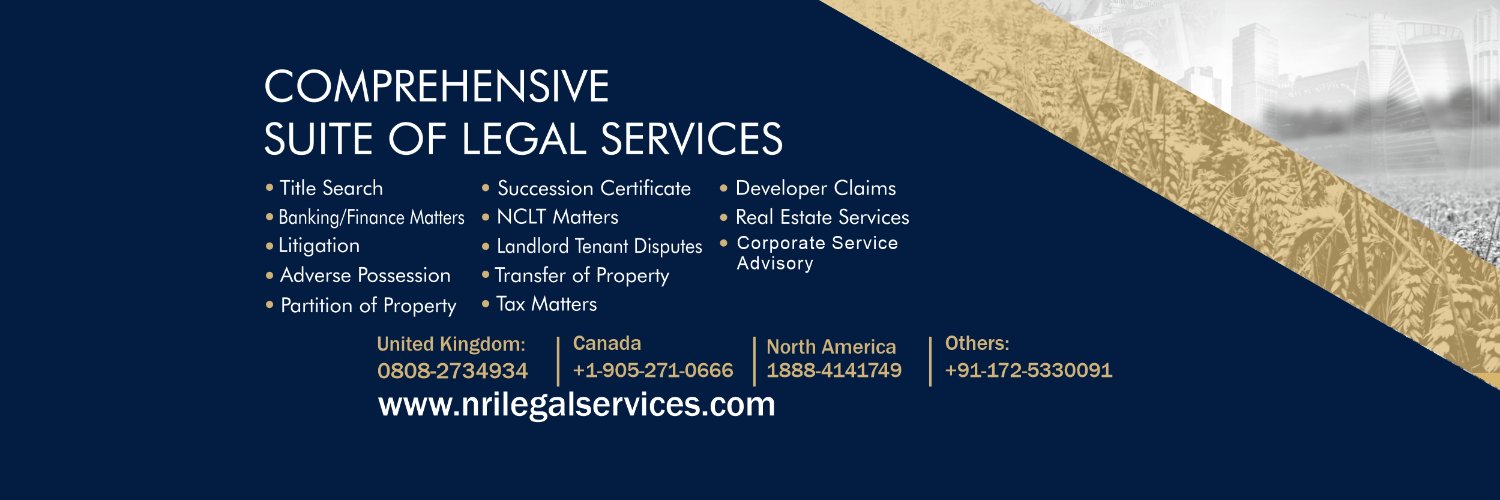 NRI Legal Services banner