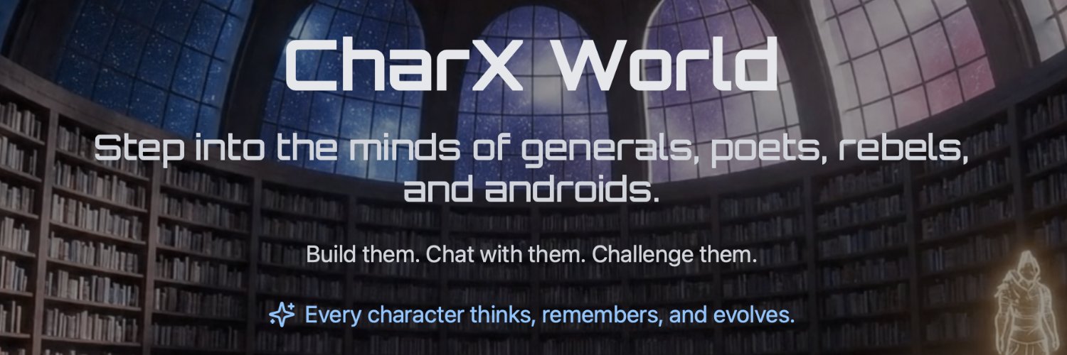 CharX World's banner