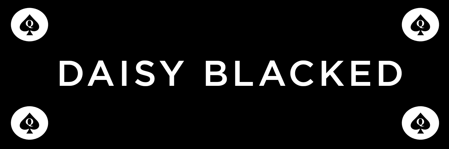 Daisy Blacked ♠ banner