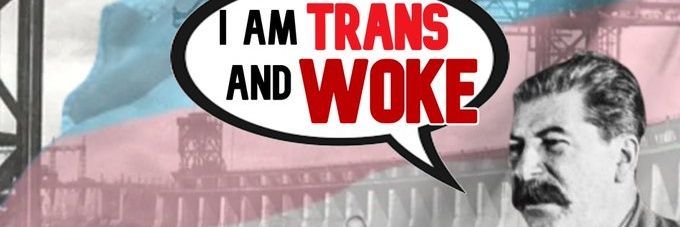 Transgender Stalin ☭🏳️‍⚧️ banner