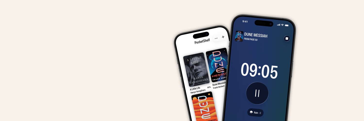 PocketShelf's banner