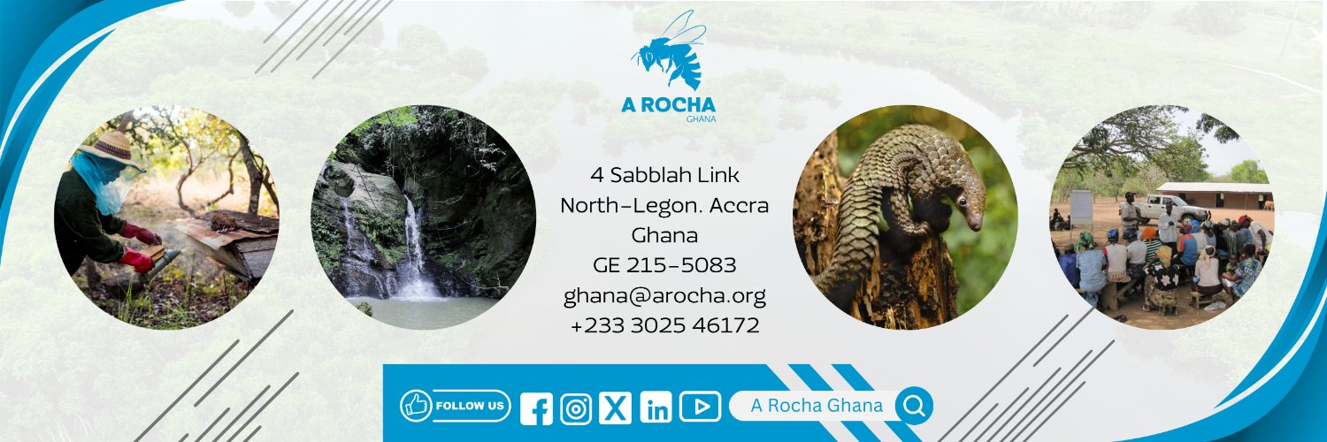 A Rocha Ghana banner