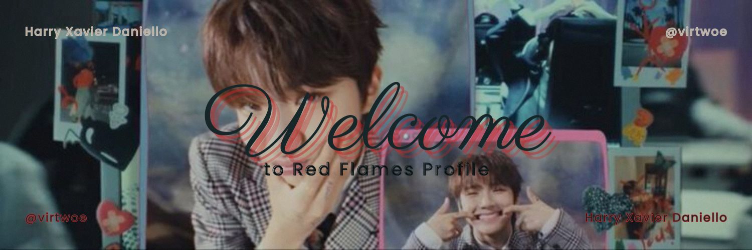 𝓡ed 𝐅lames banner