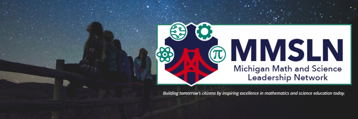 Michigan Math and Science Leadership Network banner