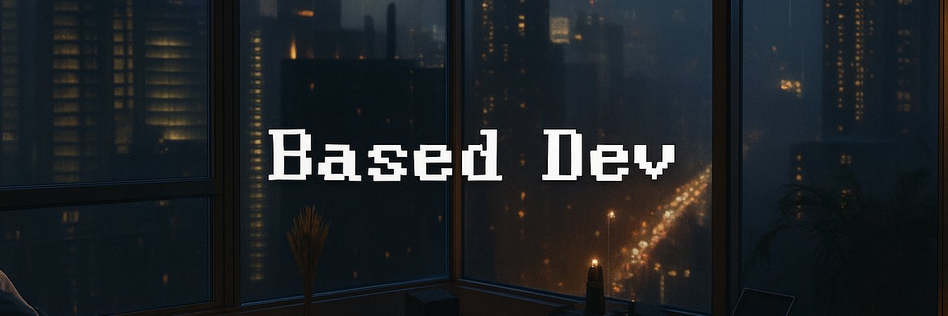 Based Dev banner