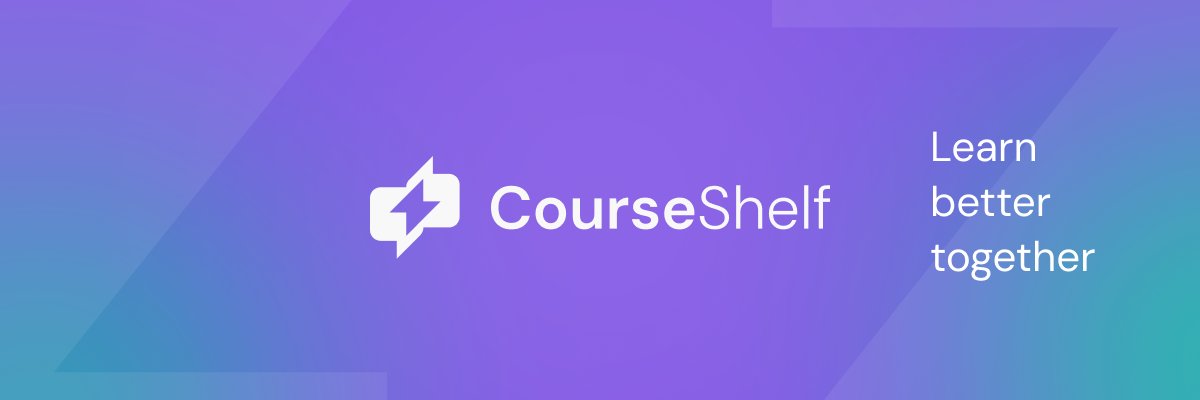 CourseShelf banner