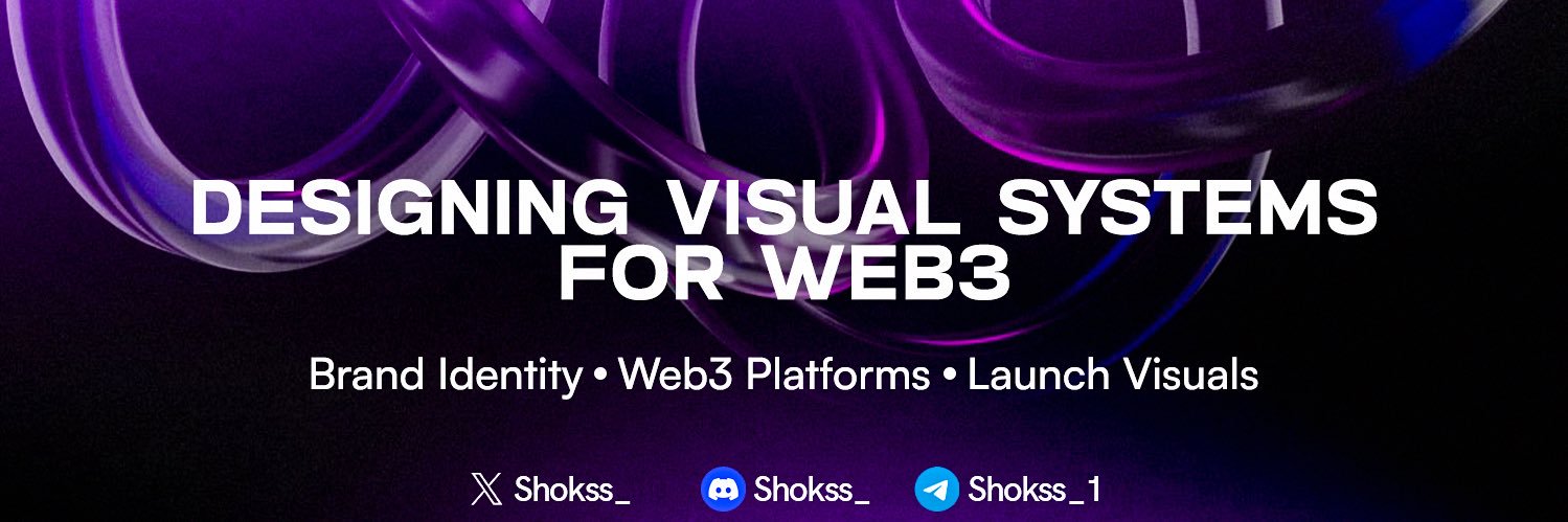 Shokss | Brand Systems for Web3 banner