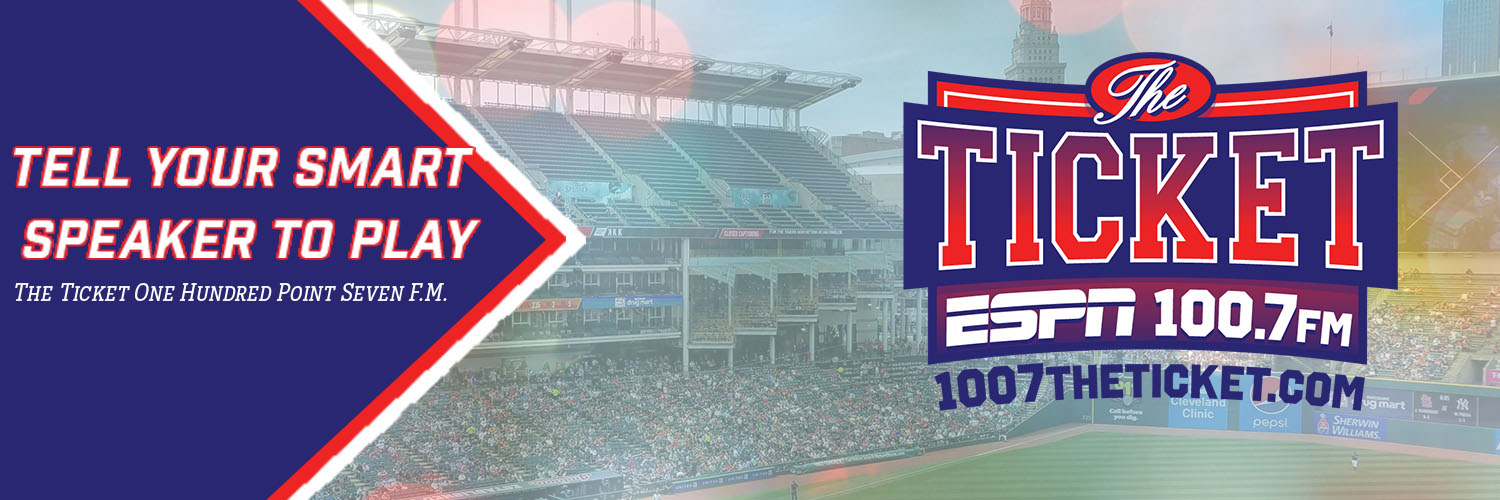 ESPN 100.7 The Ticket banner