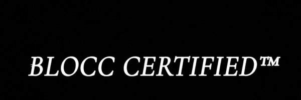 BloccCertified Profile Banner