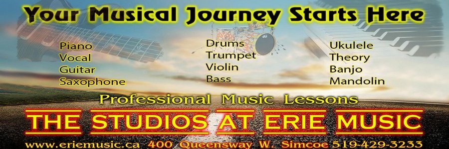 Erie Music banner