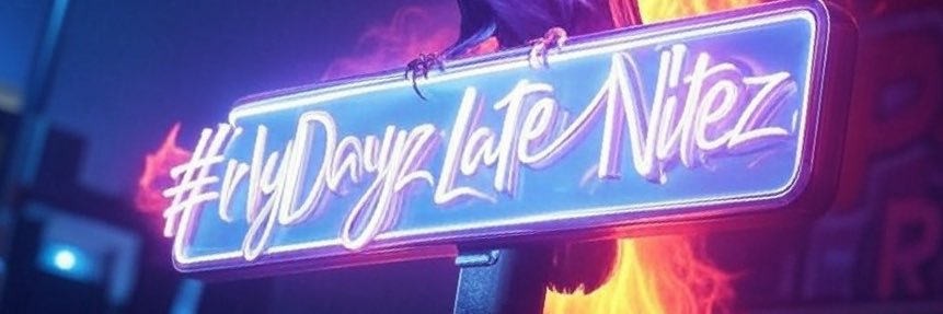 #ErlyDayzLateNitez banner