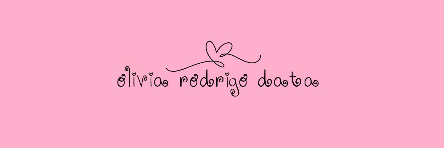 Olivia Rodrigo Data banner