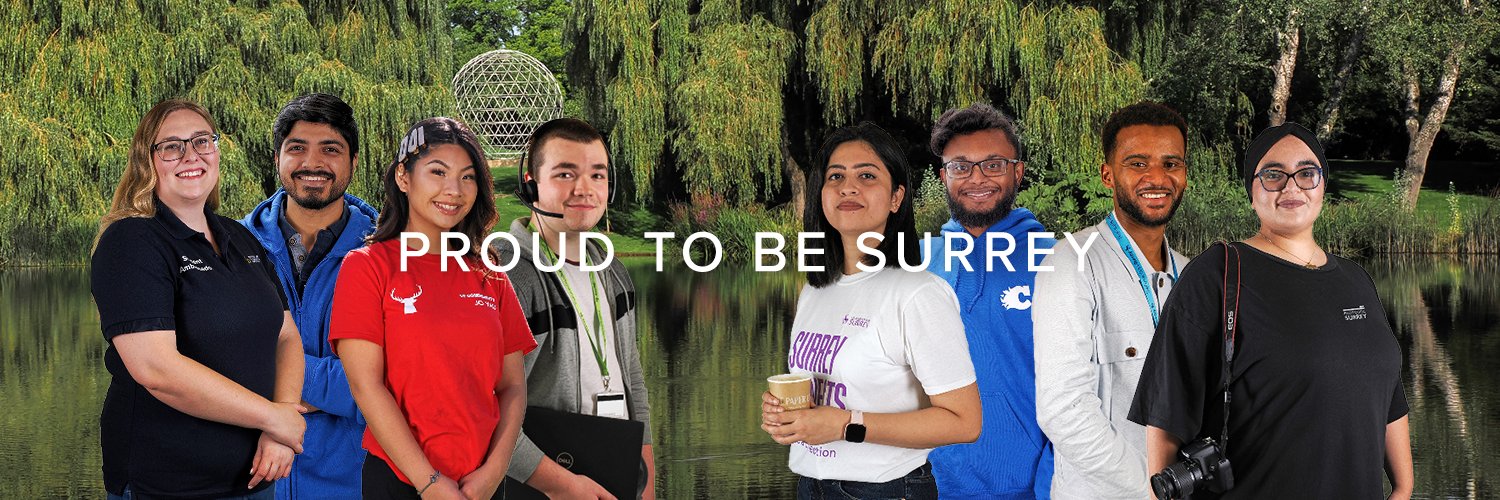 University of Surrey's banner