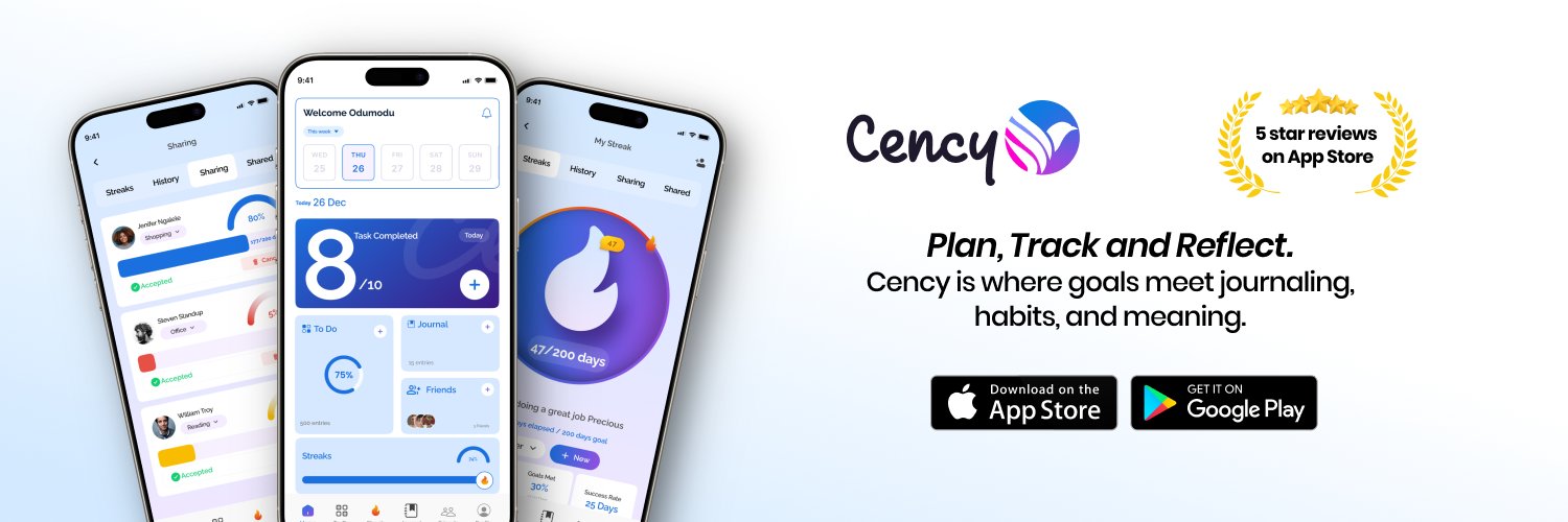 cencyapp's profile banner image