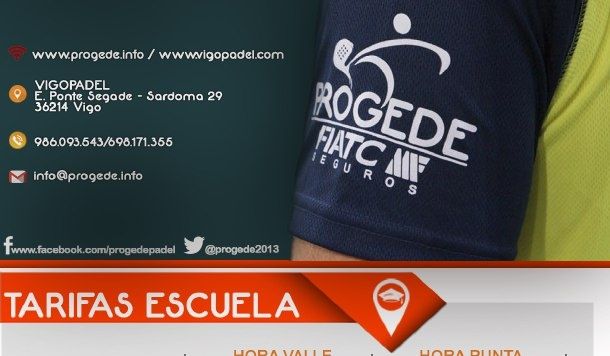 Progede Padel banner