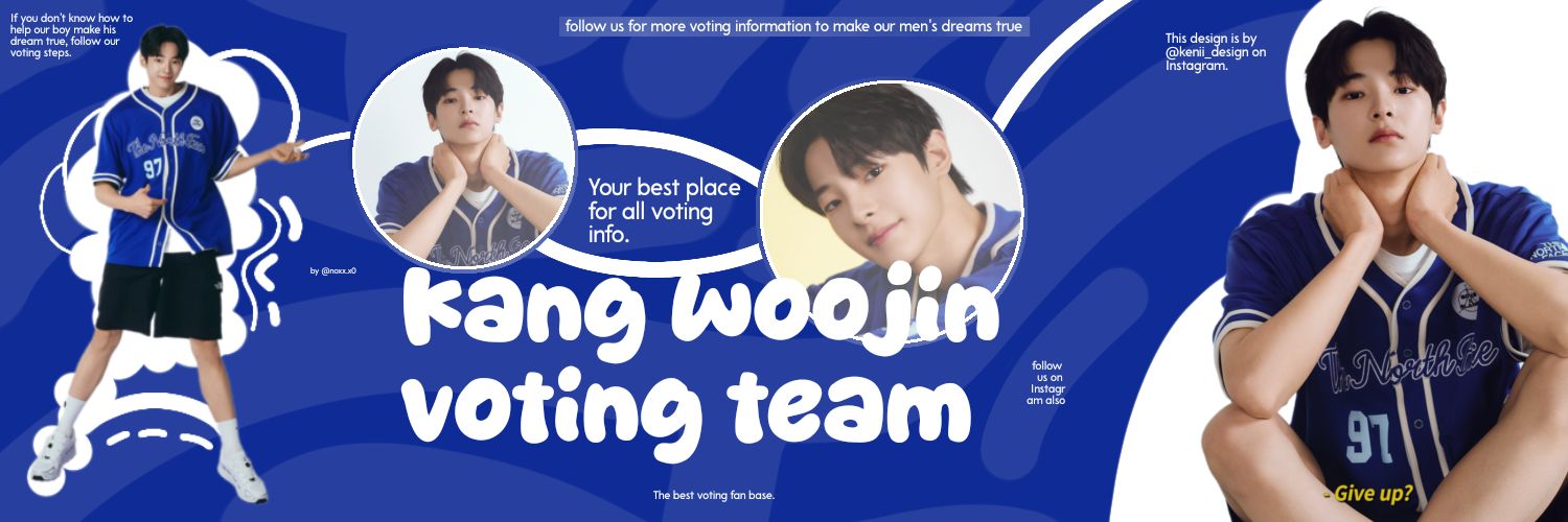 KANG WOOJIN VOTING TEAM's banner