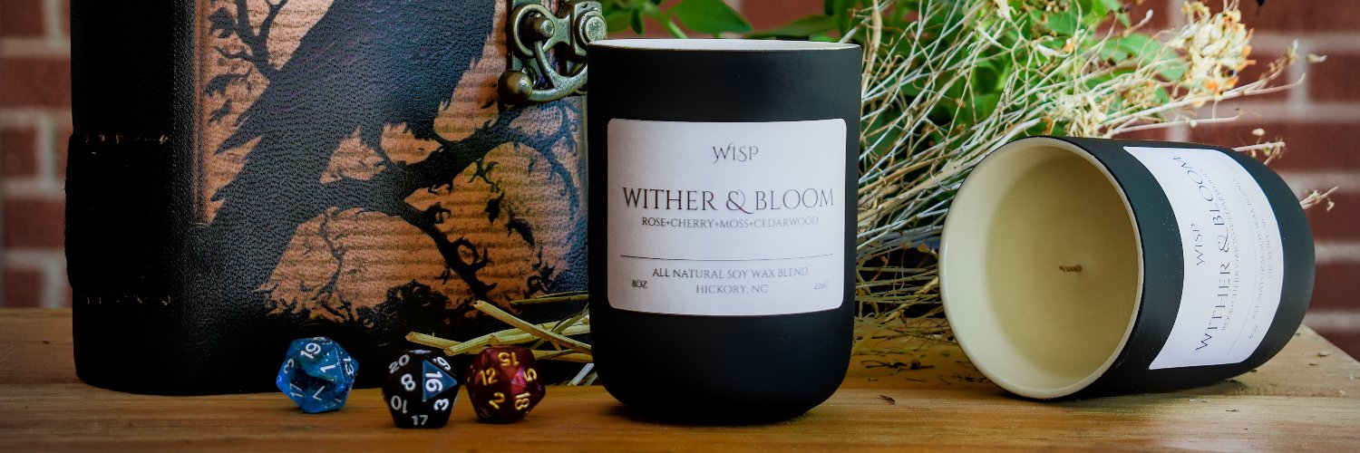 Wisp Candle Company banner