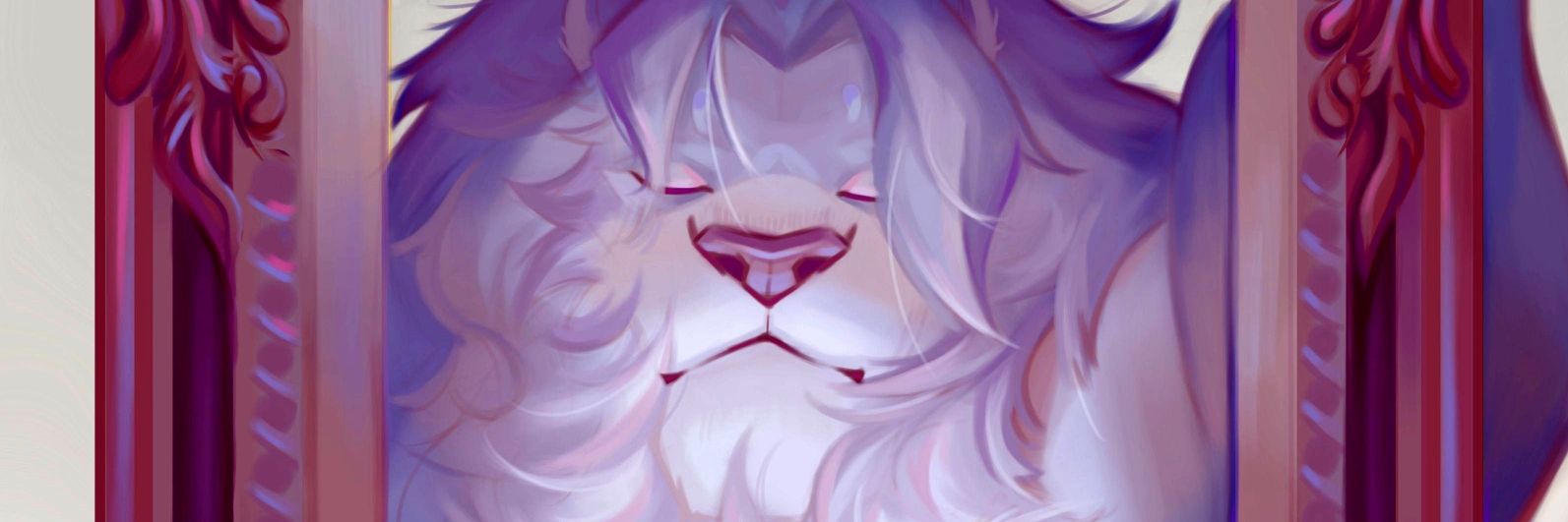 Nyxus Moonwolf 🏳️‍🌈🐾🌙💜 banner