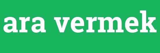 Ara Vermek's banner