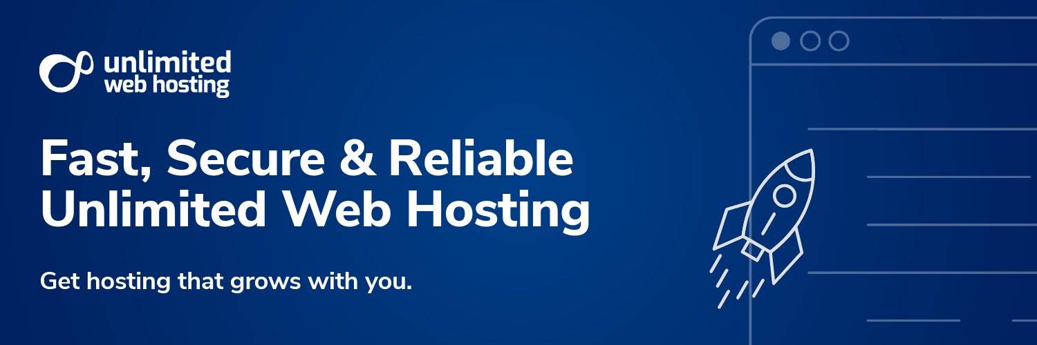 Unlimited Web Hosting banner