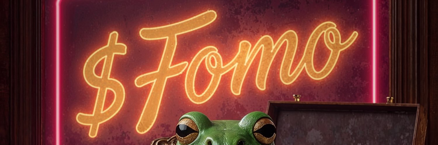 FomoFrogCoin's profile banner image